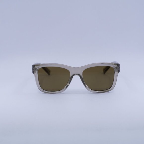 🕶️ New Saint Laurent SL674 005 Sunglasses - Transparent Beige Frame - Picture 3 of 9